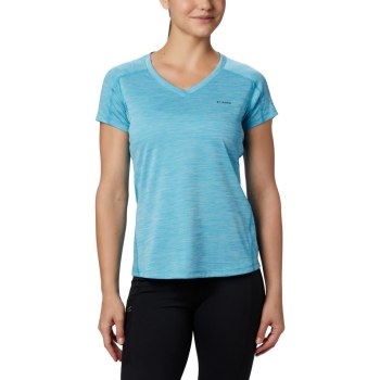 Columbia Zero Rules Short Sleeve, Camiseta Azules Para Mujer | 378641-BTZ